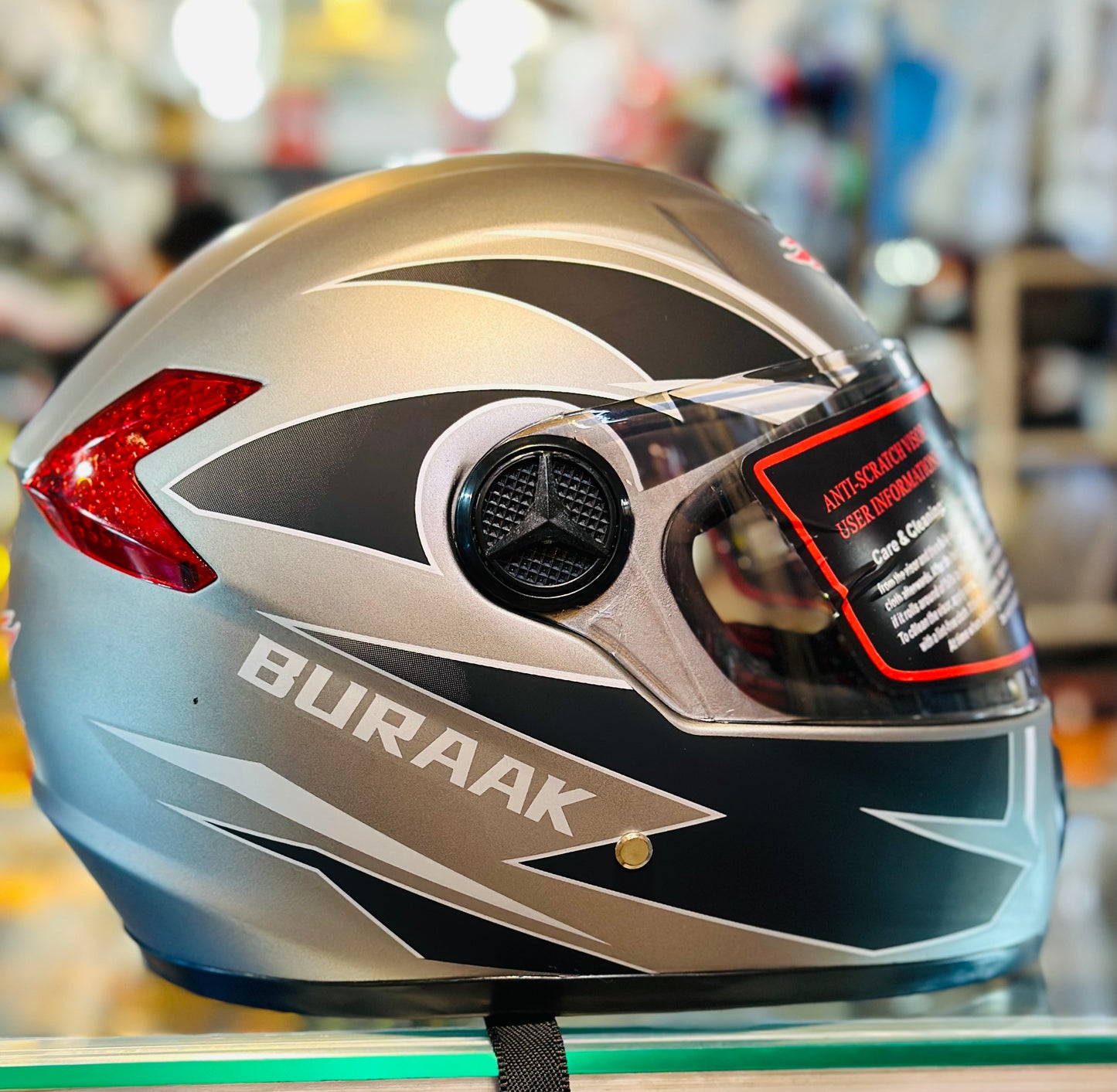 Buraak & Vector 905 Full face Imported Helmet large size top quality