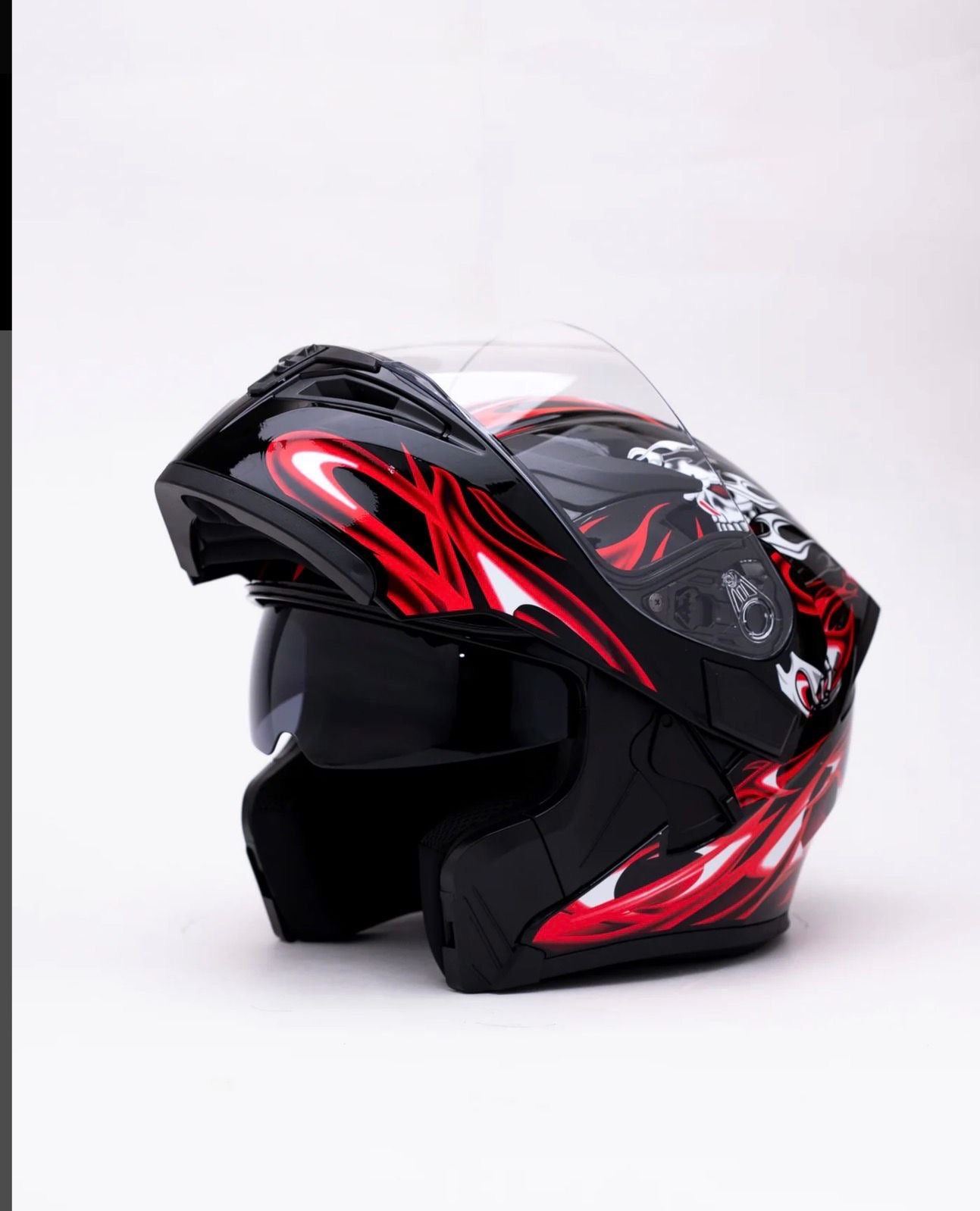 Vector 254 DOT certified Flip up helmet washable paddings