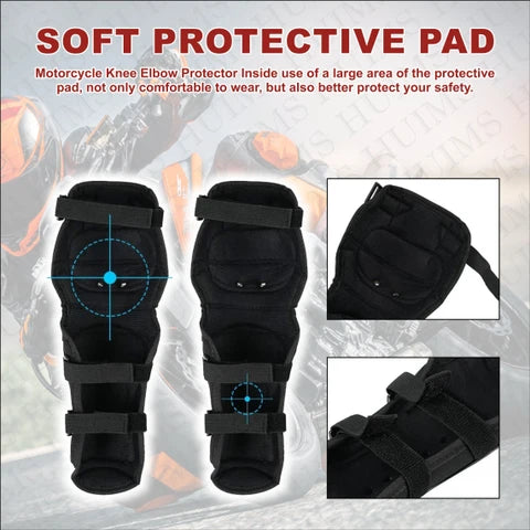 Alloy Stainless Steel Knee Guard Flexible Breathable Adjustable