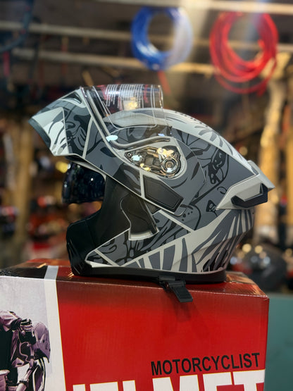 Jiekai 902 DOT certified Helmet Flip up Modular 