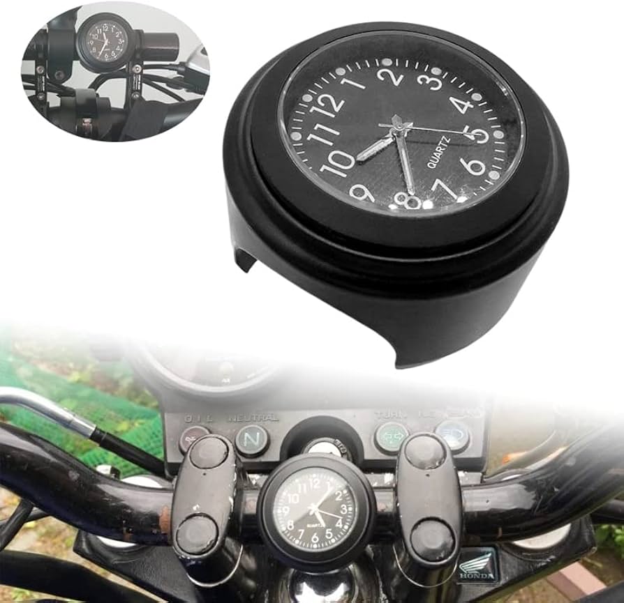 Motorcycle handle Analogue Watch