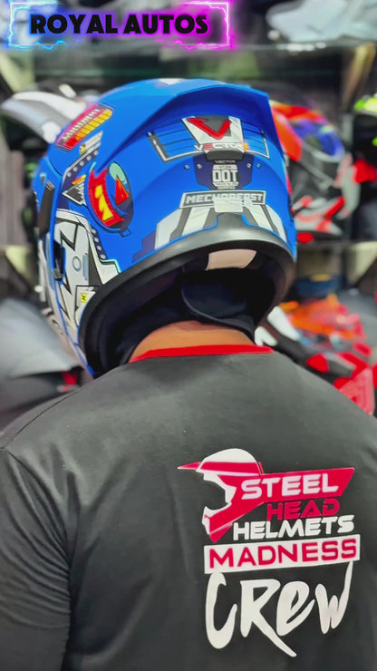 Vector 254 Prime with Polarise Visor  DOT certified Helmet Modular helmet