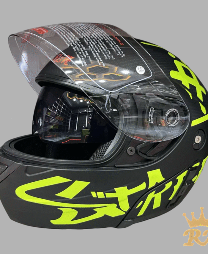 Vector Dual Visor Motorcycle Helmet – Superior Comfort & Protection | Best Price in Pakistan