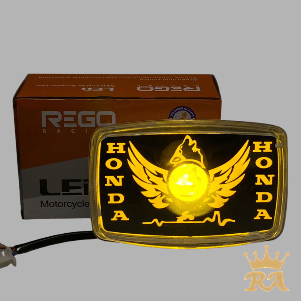 Stylish Multi-Color Honda Headlights for CG125 & CD70 Bikes
