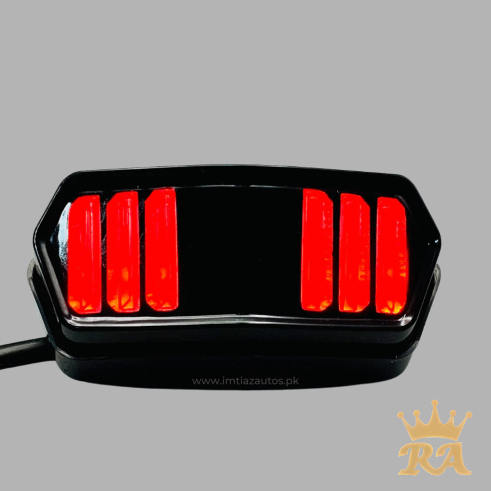 Audi-Style Rear Light for Motorcycles