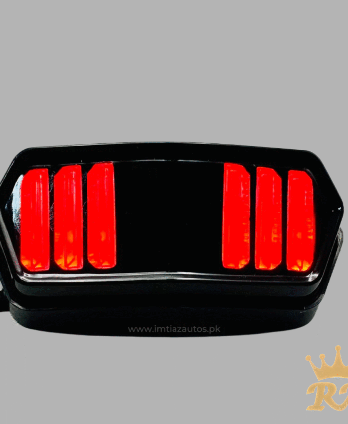Audi-Style Rear Light for Motorcycles