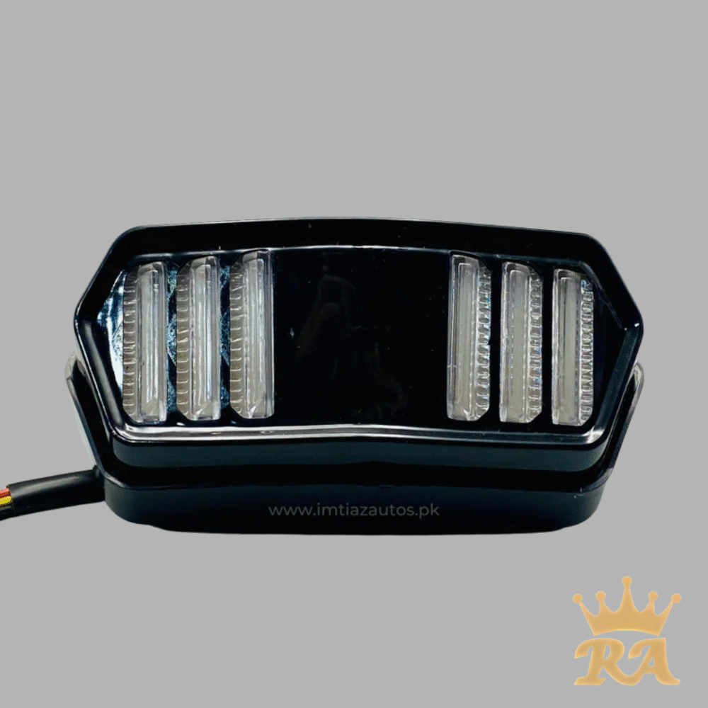 Audi-Style Rear Light for Motorcycles - Image 2