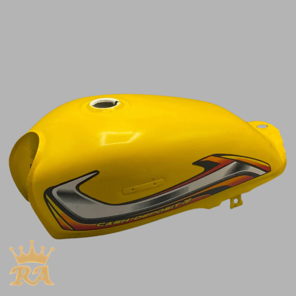 2022 MODEL 5 STAR FUEL TANK SET YELLOW COLOR - Image 2
