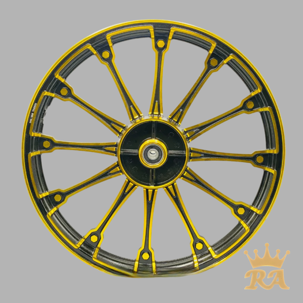 Crown Golden Alloy Rims for Honda CD70