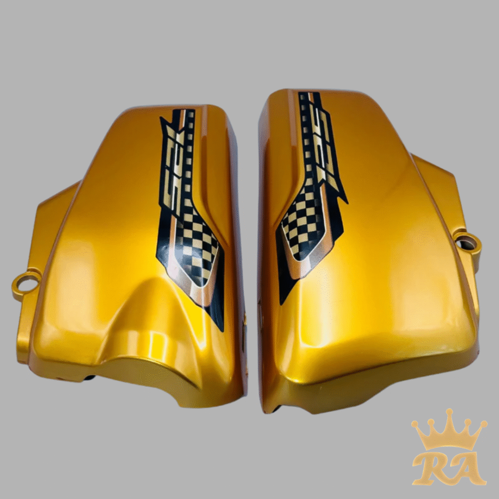 Self Start Gold Edition 2025 | CG125 | Golden Paint sidecovers - Image 3